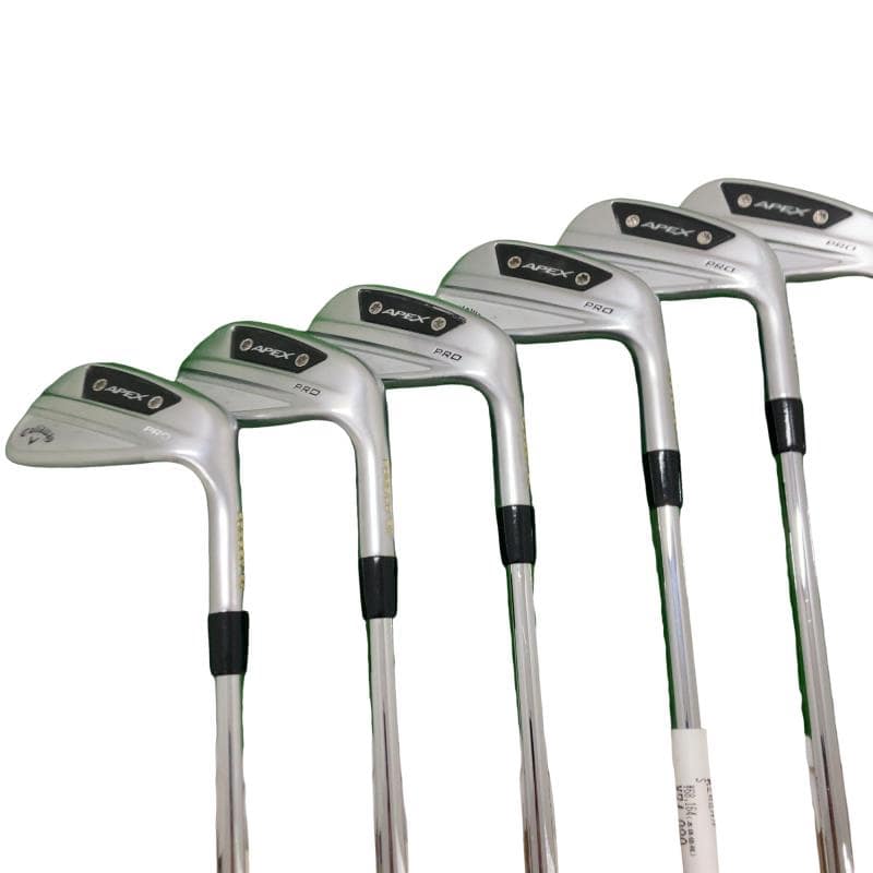【中古】 キャロウェイ APEX PRO(2024) 6S アイアンセット IR 純正特注シャフト (フレックスS) メンズ 男性用 右利き 右用 Cランク ゴルフクラブ｜ゴルフパートナー 中古クラブ店