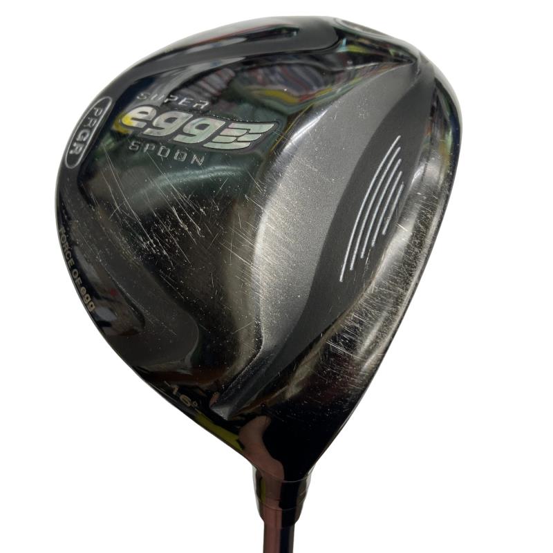【中古】 プロギア SUPER egg SPOON フェアウェイウッド FW リシャフト (フレックスその他) メンズ 男性用 右利き 右用 Dランク ゴルフクラブ