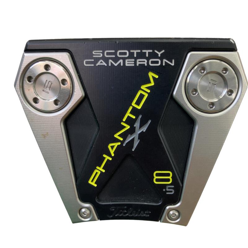 【中古】 タイトリスト SCOTTY CAMERON PHANTOM X 8.5 34in パター PT スチール写真 (フレックス余分の物) メンズ 成人男性用 右利き 右用 C位置づける ゴルフ野球クラブ