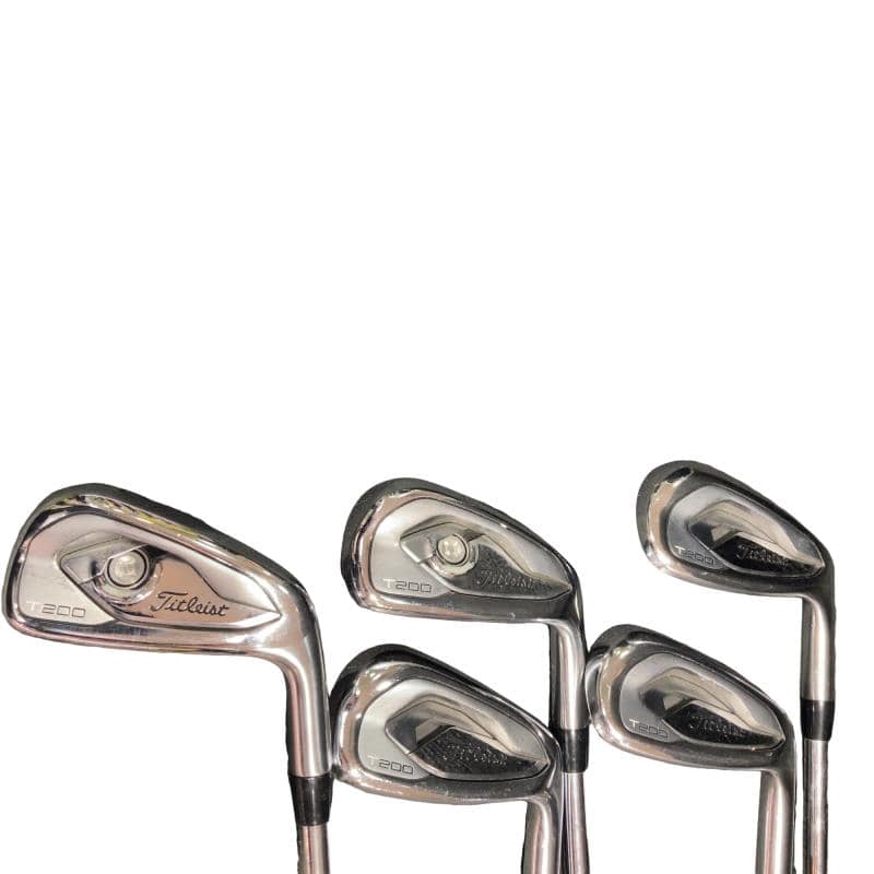 【中古】 タイトリスト Titleist T200 5S アイアンセット IR NS PRO 950GH neo (フレックスS) メンズ 男性用 右利き 右用 Cランク ゴルフクラブ
