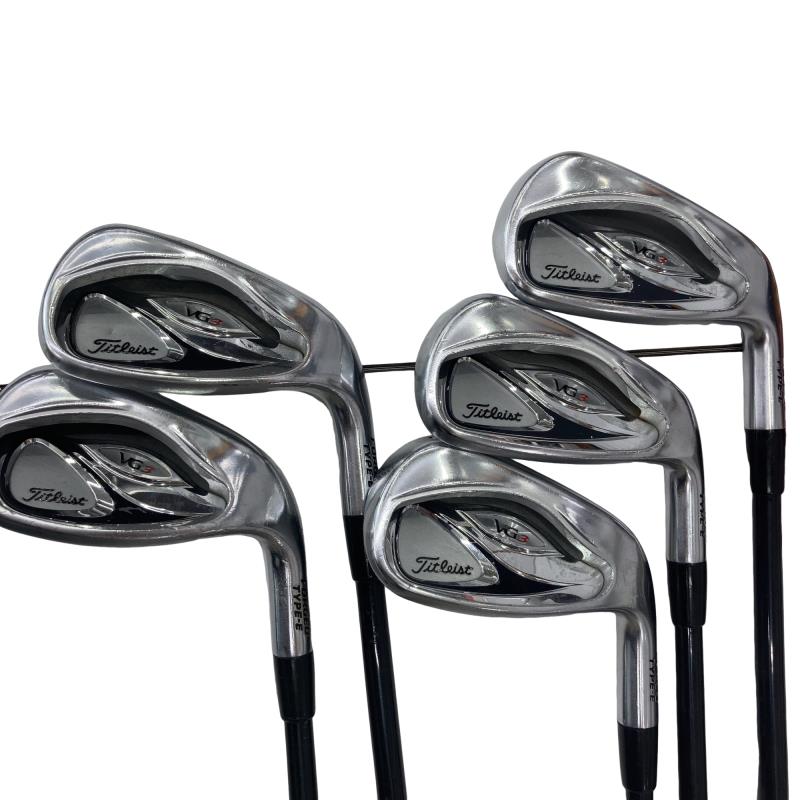 【中古】 タイトリスト Titleist VG3(2014) TYPE-E 5S アイアン書き割り IR Titleist VGi60(2014) (フレックスR) メンズ 成人男性用 右利き 右用 C位置づける ゴルフ野球クラブ