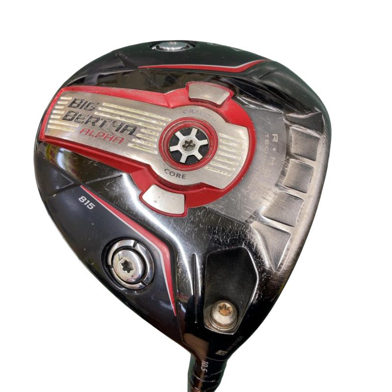 【中古】 キャロウェイ BIG BERTHA ALPHA 815 10.5° １番ウッド DR BIG BERTHA ALPHA 815(１番ウッド) (フレックスS) メンズ 成人男性用 右利き 右用 C序列付ける ゴルフ野球クラブ