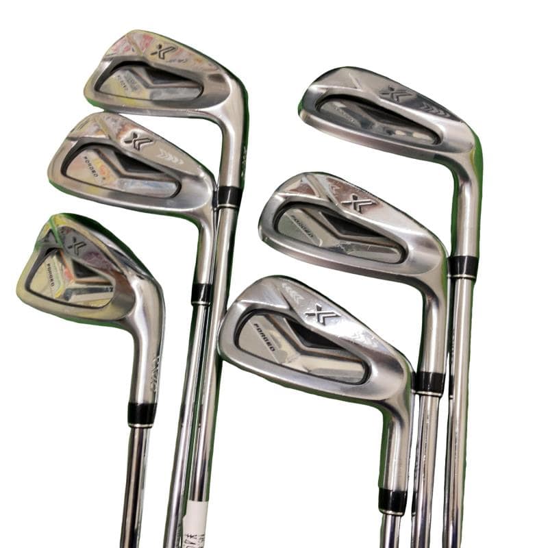 【中古】 ダンロップ XXIO(2020) eks 8S アイアンセット IR 純正特注シャフト (フレックスS) メンズ 男性用 右利き 右用 Cランク ゴルフクラブ