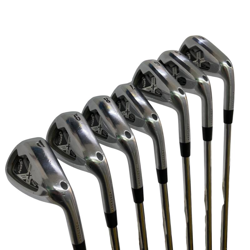 【中古】 キャロウェイ X TOUR 8S アイアン書き割り IR Memphis 10 DB (フレックスUNI) メンズ 成人男性用 右利き 右用 D序列付ける ゴルフ野球クラブ