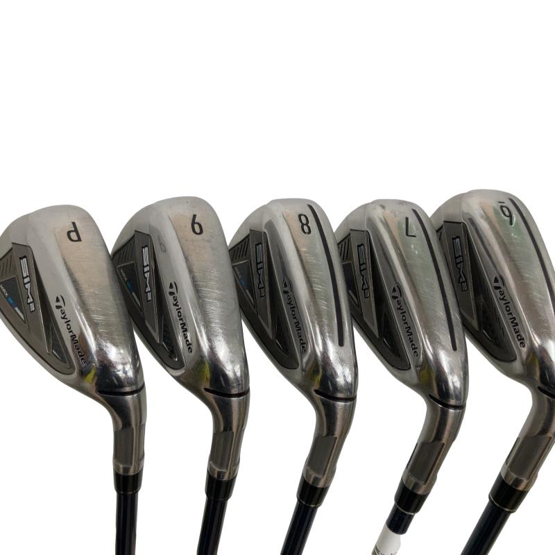 【中古】 仕立て屋お手伝いさん SIM2 MAX  5S アイアン書き割り IR TENSEI BLUE TM60(SIM2 IR) (フレックスS) メンズ 成人男性用 右利き 右用 C位置づける ゴルフ野球クラブ