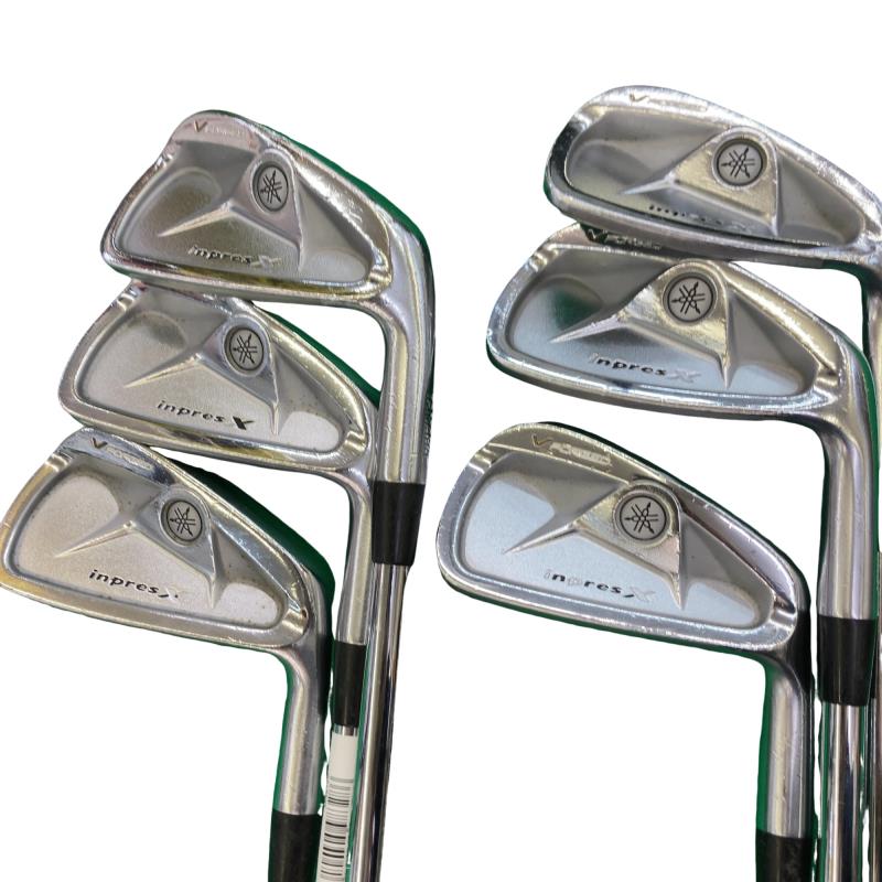 【中古】 ヤマハ inpres X V FORGED(2010) 6S アイアン仕掛ける IR NS PRO 950GH (フレックスS) メンズ 成人男性用 右利き 右用 C序列付ける ゴルフ野球クラブ