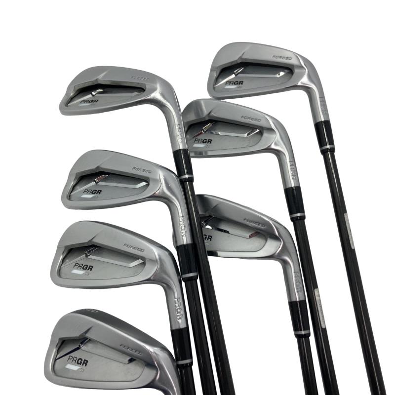 【中古】 労働者階級歯車 PRGR 03 7S アイアン仕掛ける IR Diamana FOR PRGR(2022 IR) (フレックスSR) メンズ 成人男性用 右利き 右用 C価値づける ゴルフ野球クラブ