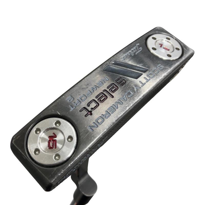 【中古】 タイトリスト SCOTTY CAMERON select NEWPORT 2 34in パター PT スチール写真 (フレックス余分の物) メンズ 成人男性用 右利き 右用 C価値づける ゴルフ野球クラブ