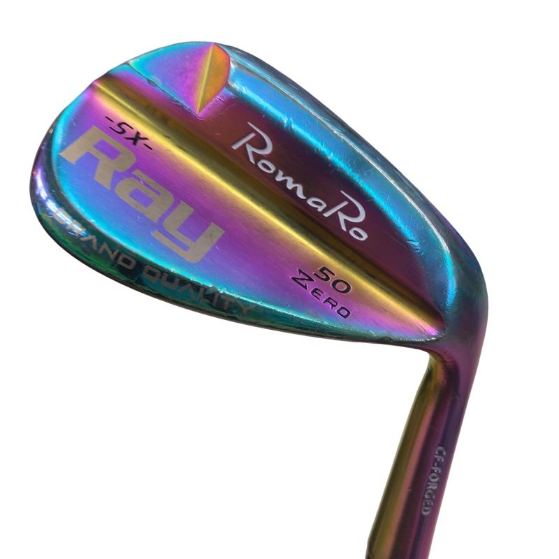 【中古】 RomaRo RomaRo Ray SX-ZERO 50° ウェッジ WG 純然たる特注矢がら (フレックスS) メンズ 成人男性用 右利き 右用 C位置づける ゴルフ野球クラブ
