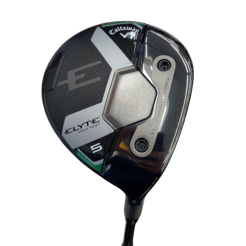 【中古】 キャロウェイ ELYTE MAX FAST 5W フェアウェイウッド FW LIN-Q GREEN 40 for CW(ELYTE FW) (フレックスS) メンズ 成人男性用 右利き 右用 B序列付ける ゴルフ野球クラブ