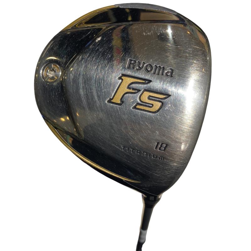 【中古】 リョーマゴルフ Ryoma F シルバー F5 フェアウェイウッド FW リシャフト (フレックスその他) メンズ 男性用 右利き 右用 Cランク ゴルフクラブ