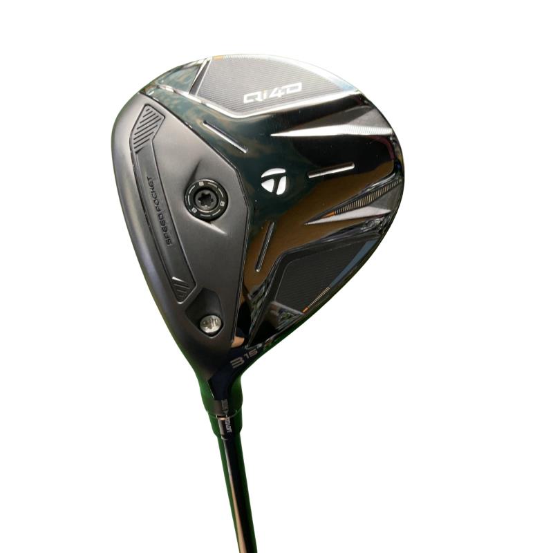 【中古】 テーラーメイド Qi4D 3W レフティ フェアウェイウッド FW REAX 65(Qi4D FW) (フレックスS) メンズ 男性用 左利き レフティ 左用 Bランク ゴルフクラブ