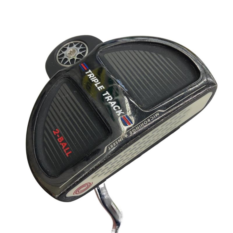 【中古】 オデッセイ TRIPLE TRACK 2-BALL 34インチ パター PT STROKE LAB BLACK (フレックスその他) メンズ 男性用 右利き 右用 Cランク ゴルフクラブ