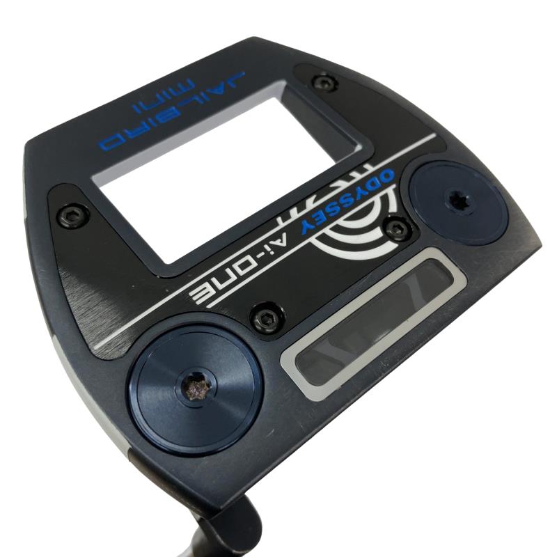 【中古】 オデッセイ Ai-DUAL TRI-BEAM JAILBIRD MINI CH 33in パター PT STROKE LAB 90 スチール写真 (フレックス余分の物) メンズ 成人男性用 右利き 右用 C価値づける ゴルフ野球クラブ