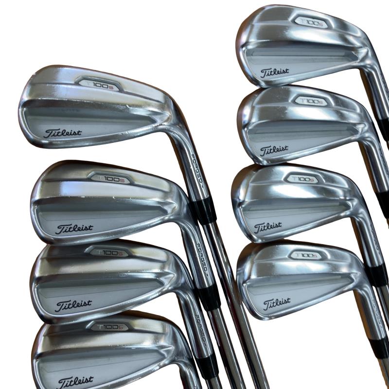 【中古】 タイトリスト Titleist T100S(2021) 8S アイアンセット IR NS PRO MODUS3 TOUR115 (フレックスS) メンズ 男性用 右利き 右用 Cランク ゴルフクラブ|ゴルフパートナー 中古クラブ店