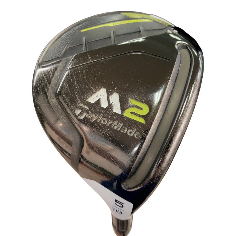 【中古】 テーラーメイド M2(2017) 5W USA フェアウェイウッド FW REAX 55(M2 2017FW) (フレックスR) メンズ 男性用 右利き 右用 Cランク ゴルフクラブ