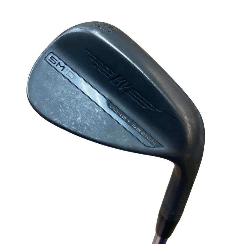 【中古】 タイトリスト VOKEY SPIN MILLED SM10 ジェットブラック 50°/12°F ウェッジ WG Dynamic Gold (フレックスS) メンズ 男性用 右利き 右用 Dランク ゴルフクラブ