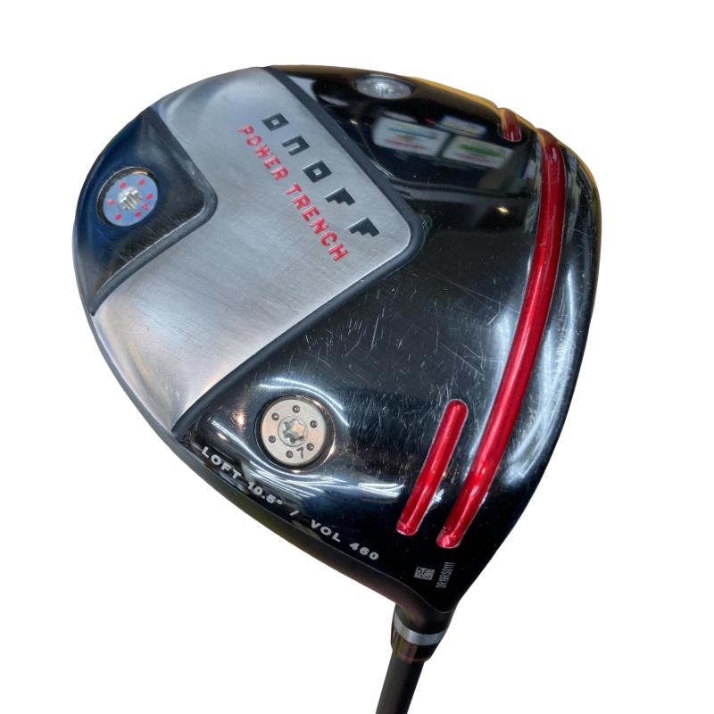 【中古】 ダイワ(グローブライド) ONOFF(2020) KURO 10.5° ドライバー DR 純正特注シャフト (フレックスS) メンズ 男性用 右利き 右用 Cランク ゴルフクラブ