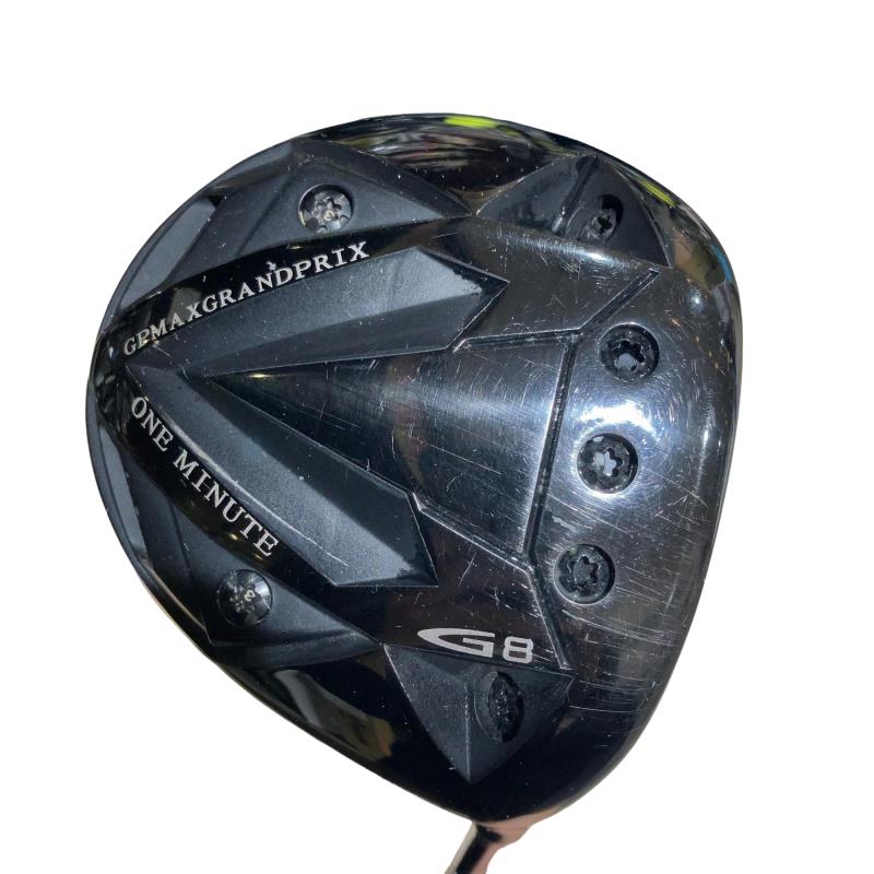 【中古】 グランプリ GP MAX ONE MINUTE G8 1W ドライバー DR 純正特注シャフト (フレックスX) メンズ 男性用 右利き 右用 Cランク ゴルフクラブ 20,268円