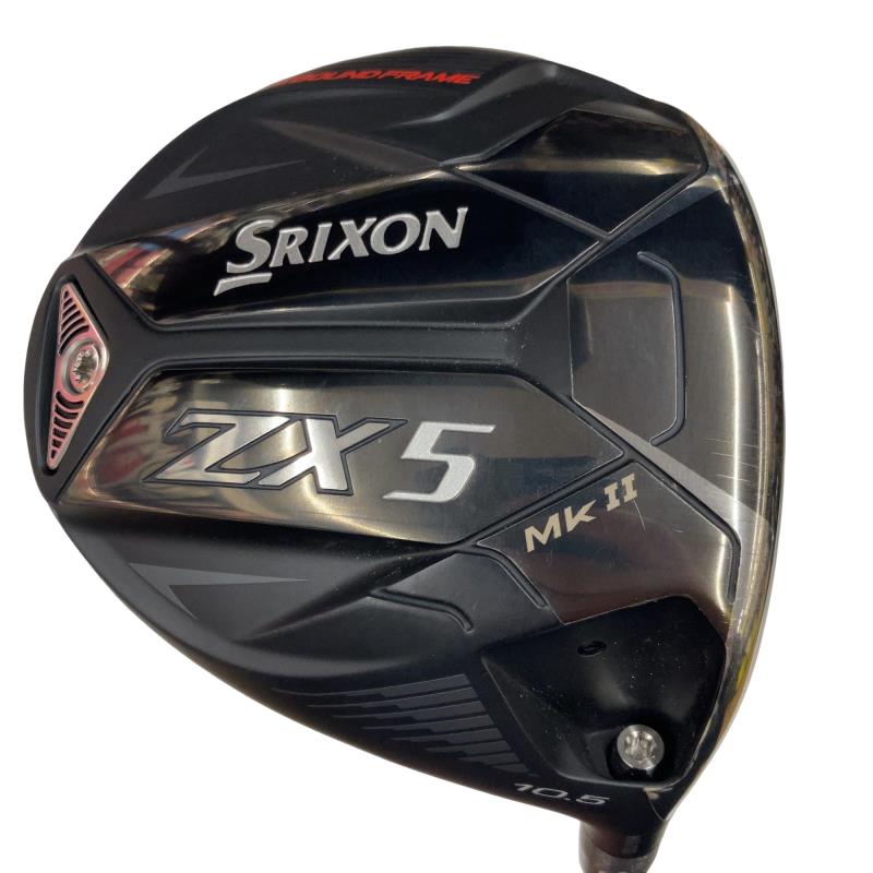 【中古】 ダンロップ SRIXON ZX5 Mk II 10.5° ドライバー DR 純正特注シャフト (フレックスS) メンズ 男性用 右利き 右用 Bランク ゴルフクラブ