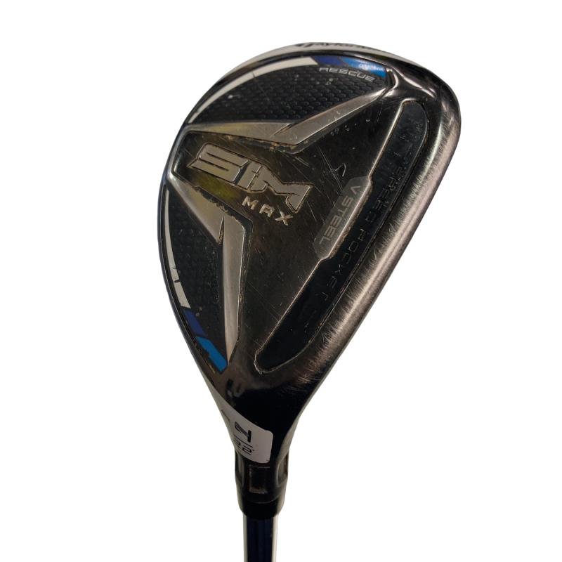 【中古】 テーラーメイド SIM MAX U4 ユーティリティ UT KBS MAX85 JP (フレックスS) メンズ 男性用 右利き 右用 Cランク ゴルフクラブ