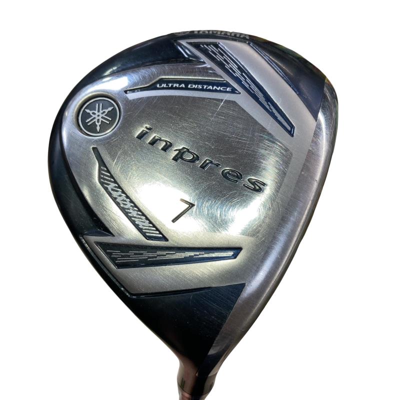 【中古】 ヤマハ inpres UD+2(2019) 7W フェアウェイウッド FW TMX-419F (フレックスR) メンズ 成人男性用 右利き 右用 C位置づける ゴルフ野球クラブ