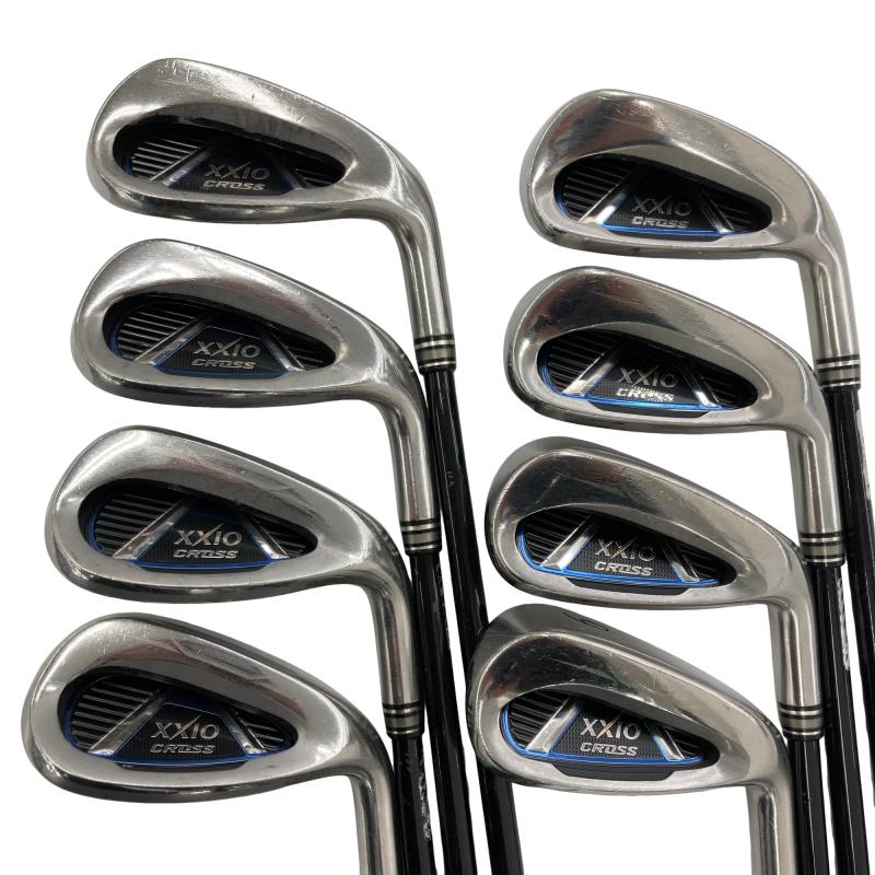 【中古】 ダンロップ XXIO CROSS 9S アイアンセット IR XXIO MH1000 (フレックスR) メンズ 男性用 右利き 右用 Cランク ゴルフクラブ