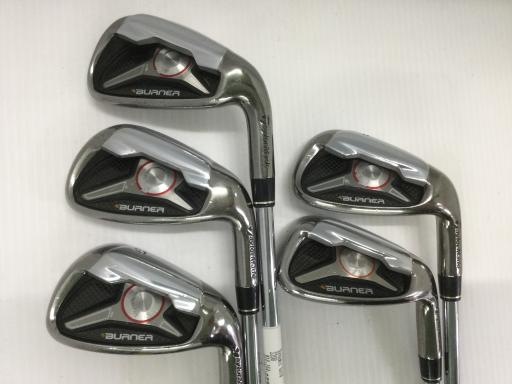 【中古】 テーラーメイド BURNER(2009) 6S アイアンセット IR Dynamic Gold (フレックスS) メンズ 男性用 右利き 右用 Dランク ゴルフクラブ