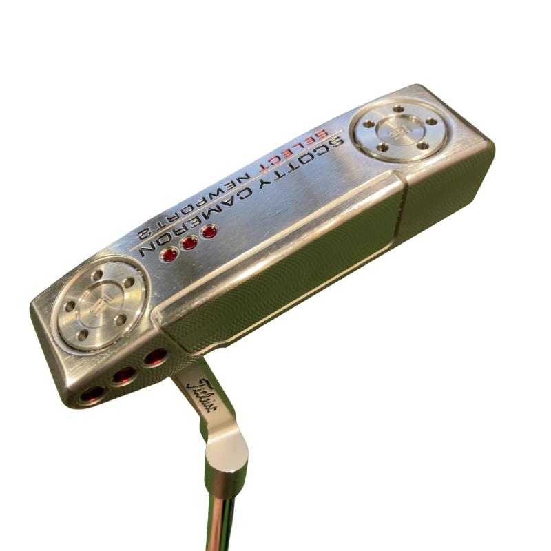 【中古】 タイトリスト SCOTTY CAMERON select NEWPORT 2(2018) 34in パター PT スチール写真 (フレックス余分の物) メンズ 成人男性用 右利き 右用 C位置づける ゴルフ野球クラブ