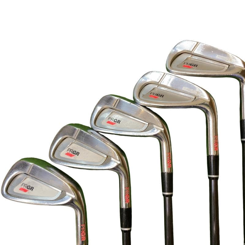 【中古】 プロギア PRGR 02 5S アイアンセット IR Diamana FOR PRGR(2020 IR) (フレックスR) メンズ 男性用 右利き 右用 Cランク ゴルフクラブ
