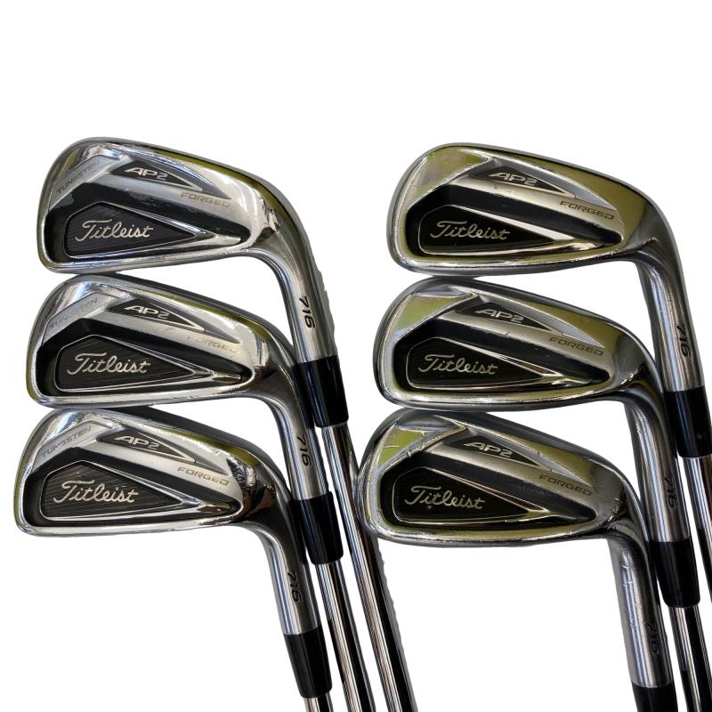 【中古】 タイトリスト Titleist AP2 716 6S アイアンセット IR NS PRO 950GH (フレックスS) メンズ 男性用 右利き 右用 Cランク ゴルフクラブ