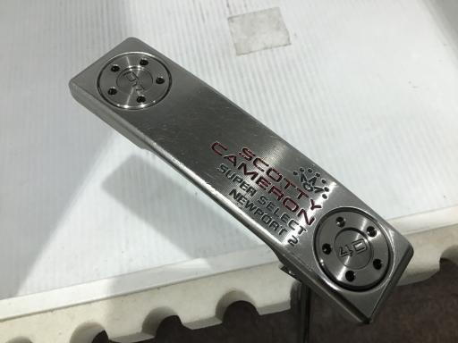 【中古】 タイトリスト SCOTTY CAMERON SUPER SELECT NEWPORT 2 33インチ パター PT スチール (フレックスその他) メンズ 男性用 右利き 右用 Cランク ゴルフクラブ