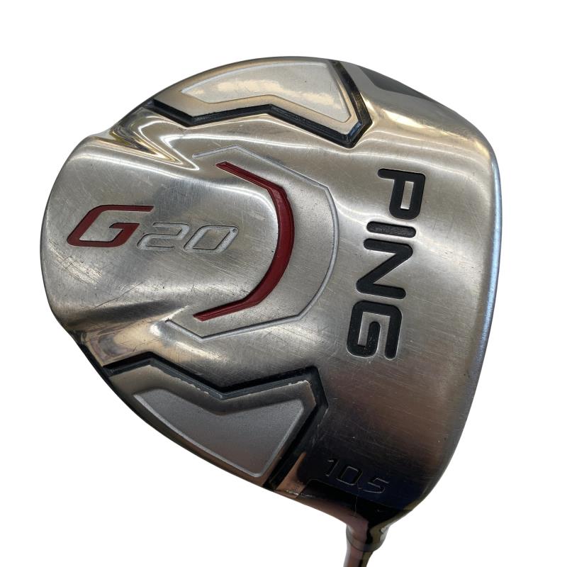 【中古】 ピン G20 10.5° １番ウッド DR 純然たる特注矢がら (フレックス余分の物) メンズ 成人男性用 右利き 右用 D位置づける ゴルフ野球クラブ