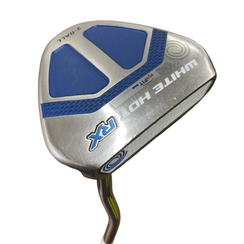 【中古】 オデッセイ WHITE HOT RX 2・BALL V-LINE 34インチ パター PT スチール (フレックスその他) メンズ 男性用 右利き 右用 Cランク ゴルフクラブ