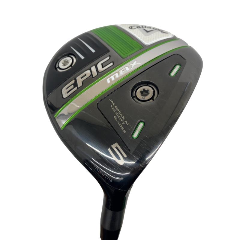 【中古】 キャロウェイ EPIC MAX 5W フェアウェイウッド FW Diamana 40 for CW(2021 EPIC FW) (フレックスSR) メンズ 男性用 右利き 右用 Cランク ゴルフクラブ