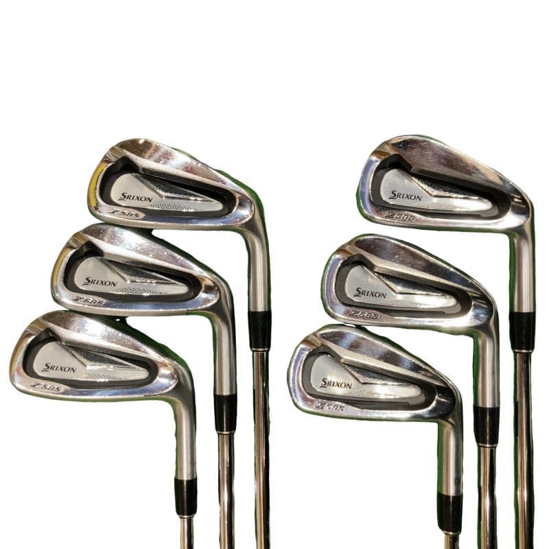 【中古】 ダンロップ SRIXON Z585 6S アイアンセット IR NS PRO MODUS3 TOUR105 D.S.T (フレックスS) メンズ 男性用 右利き 右用 Cランク ゴルフクラブ