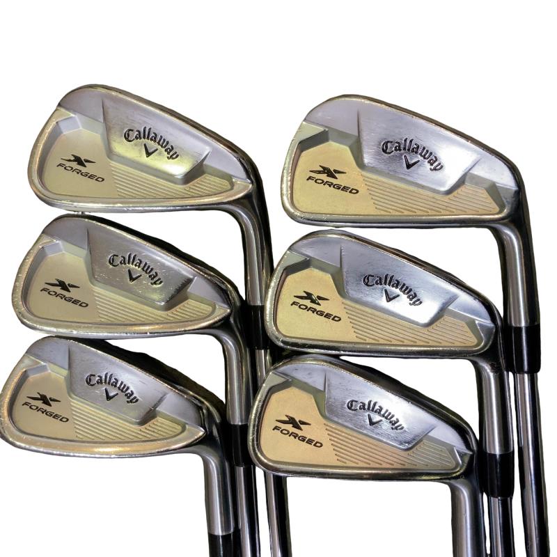【中古】 キャロウェイ X FORGED STAR(2021) 6S アイアン仕掛ける IR リシャフト (フレックス余分の物) メンズ 成人男性用 右利き 右用 C序列付ける ゴルフ野球クラブ