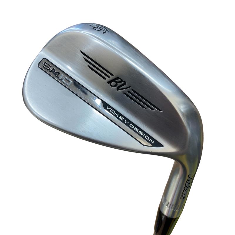 【中古】 タイトリスト VOKEY SPIN MILLED SM10 周遊旅行Cr 46°/10°F ウェッジ WG Dynamic Gold (フレックスS) メンズ 成人男性用 右利き 右用 C価値づける ゴルフ野球クラブ