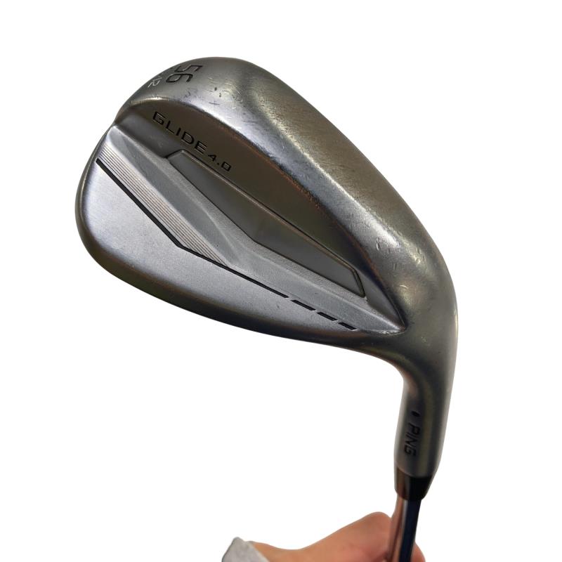 【中古】 ピン PING GLIDE 4.0 56°/12° S ウェッジ WG Dynamic Gold (フレックスS) メンズ 成人男性用 右利き 右用 C位置づける ゴルフ野球クラブ