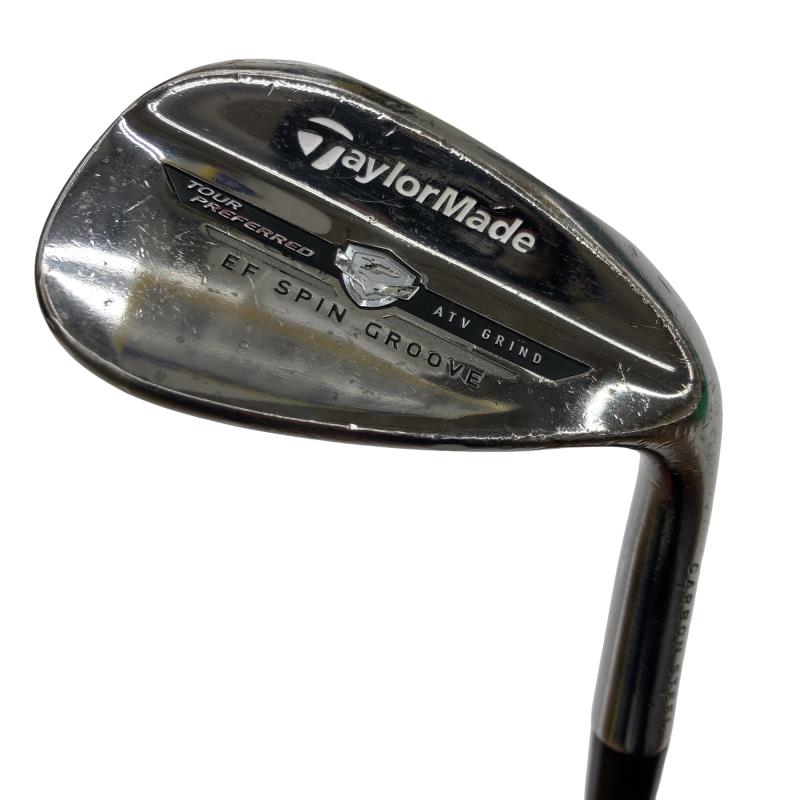 【中古】 テーラーメイド TOUR PREFERRED EF SPIN GROOVE(2016) スモーク 56°/ATV ウェッジ WG Dynamic Gold (フレックスS) メンズ 男性用 右利き 右用 Dランク ゴルフクラブ