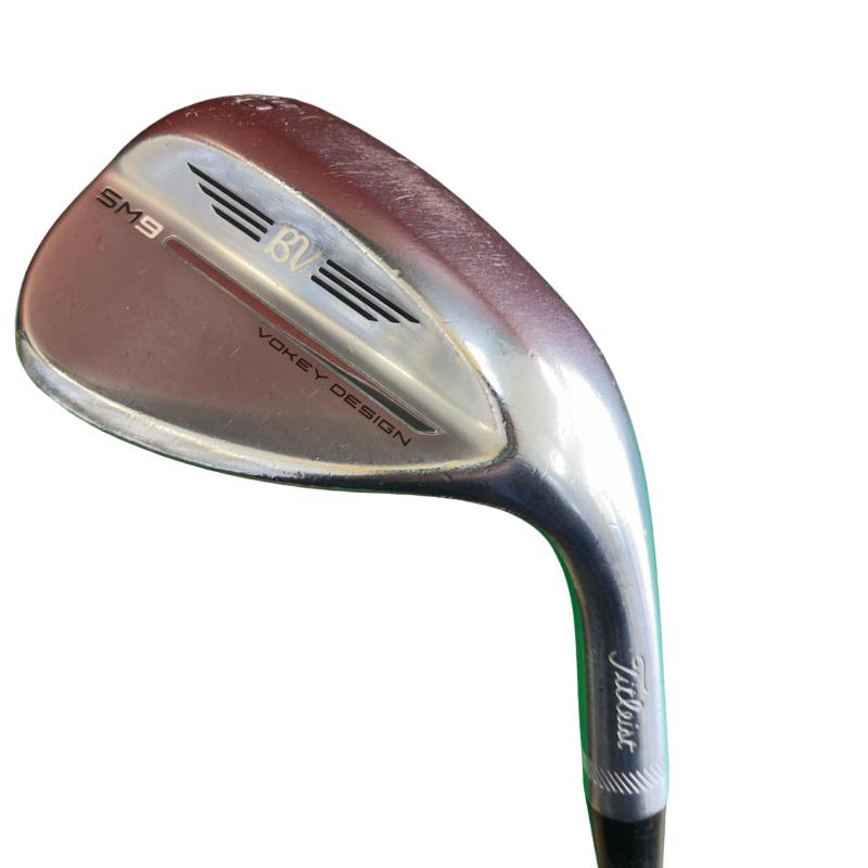 【中古】 タイトリスト VOKEY SPIN MILLED SM9 ツアークロム 60°/10°S ウェッジ WG Dynamic Gold (フレックスS) メンズ 男性用 右利き 右用 Dランク ゴルフクラブ