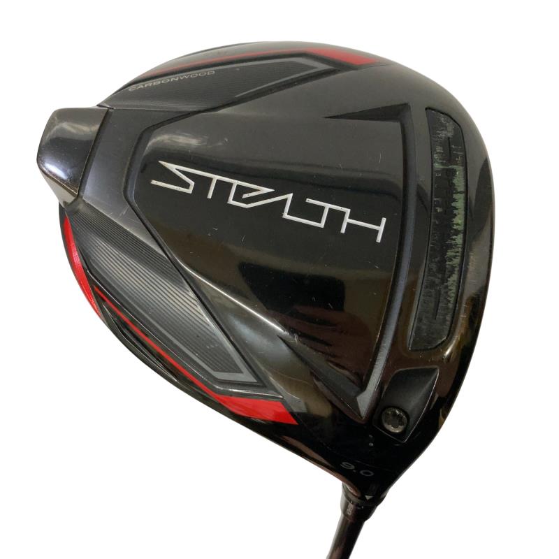【中古】 テーラーメイド STEALTH 9° ドライバー DR TENSEI RED TM50(STEALTH DR) (フレックスS) メンズ 男性用 右利き 右用 Cランク ゴルフクラブ