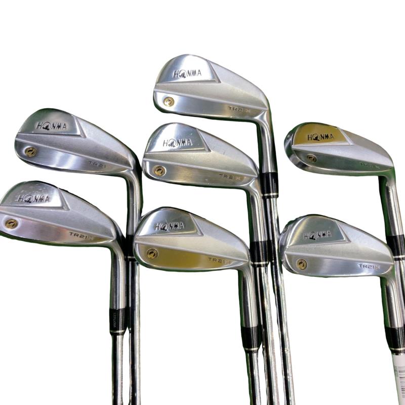 【中古】 本間ゴルフ TOUR WORLD TR21X 7S アイアン仕掛ける IR 完全無欠特注立て坑 (フレックスS) メンズ 成人男性用 右利き 右用 C価値づける ゴルフ野球クラブ