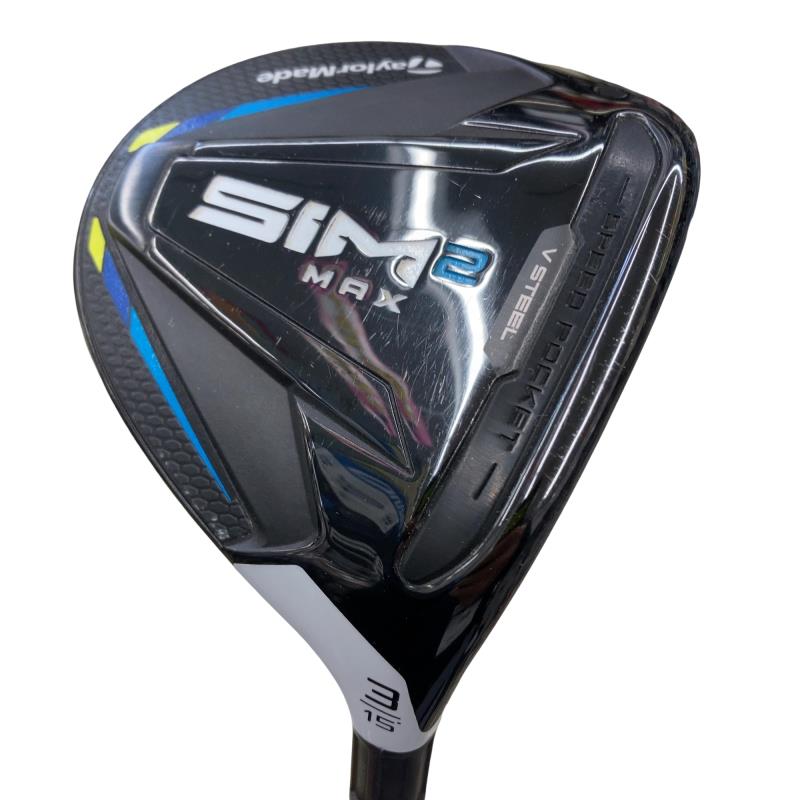 【中古】 テーラーメイド SIM2 MAX 3W フェアウェイウッド FW リシャフト (フレックスその他) メンズ 男性用 右利き 右用 Cランク ゴルフクラブ|ゴルフパートナー 中古クラブ店