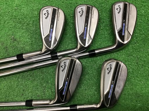 【中古】 キャロウェイ PARADYM Ai SMOKE  5S アイアン書き割り IR NS PRO ZELOS 7 (フレックスS) メンズ 成人男性用 右利き 右用 C序列付ける ゴルフ野球クラブ