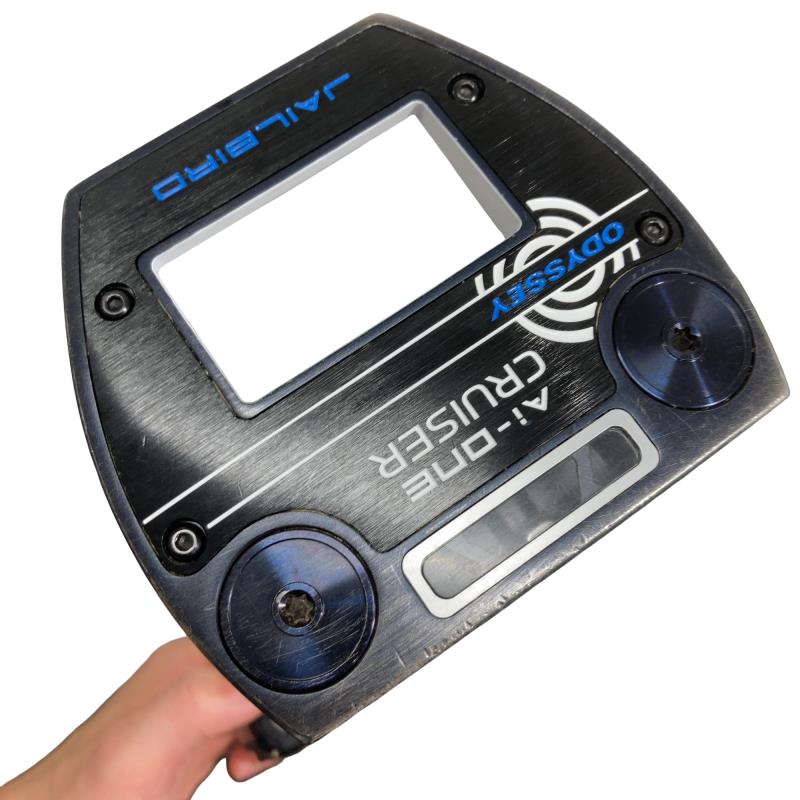 【中古】 オデッセイ Ai-ONE CRUISER JAILBIRD VERSA90 DB 38インチ パター PT STROKE LAB 140 スチール (フレックスその他) メンズ 男性用 右利き 右用 Cランク ゴルフクラブ｜ゴルフパートナー 中古クラブ店