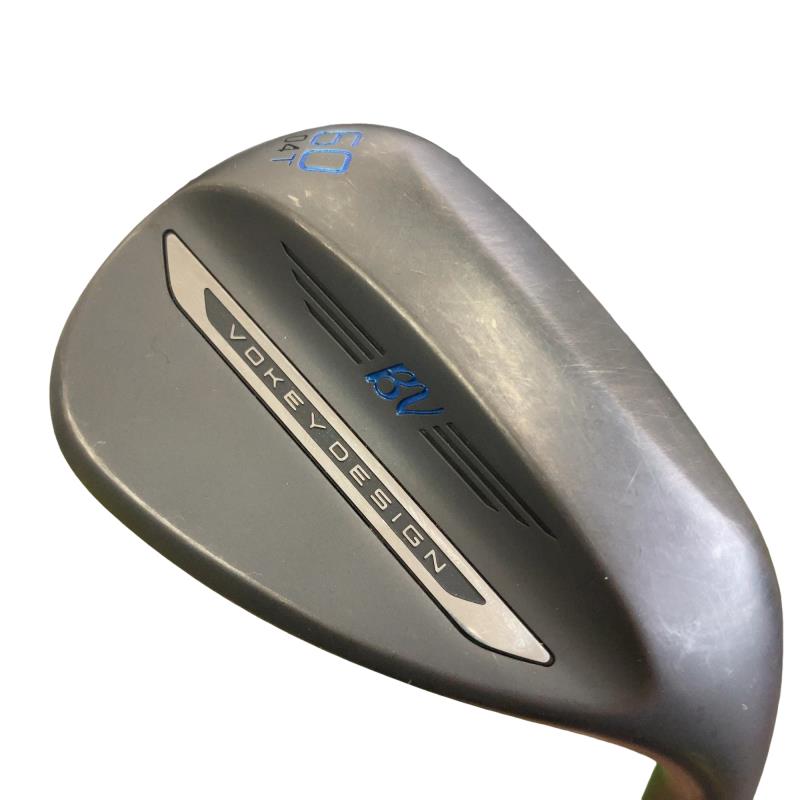 【中古】 タイトリスト VOKEY SPIN MILLED SM11 ジェット機黒いこと 60°/04°T ウェッジ WG Dynamic Gold (フレックスS) メンズ 成人男性用 右利き 右用 C位置づける ゴルフ野球クラブ