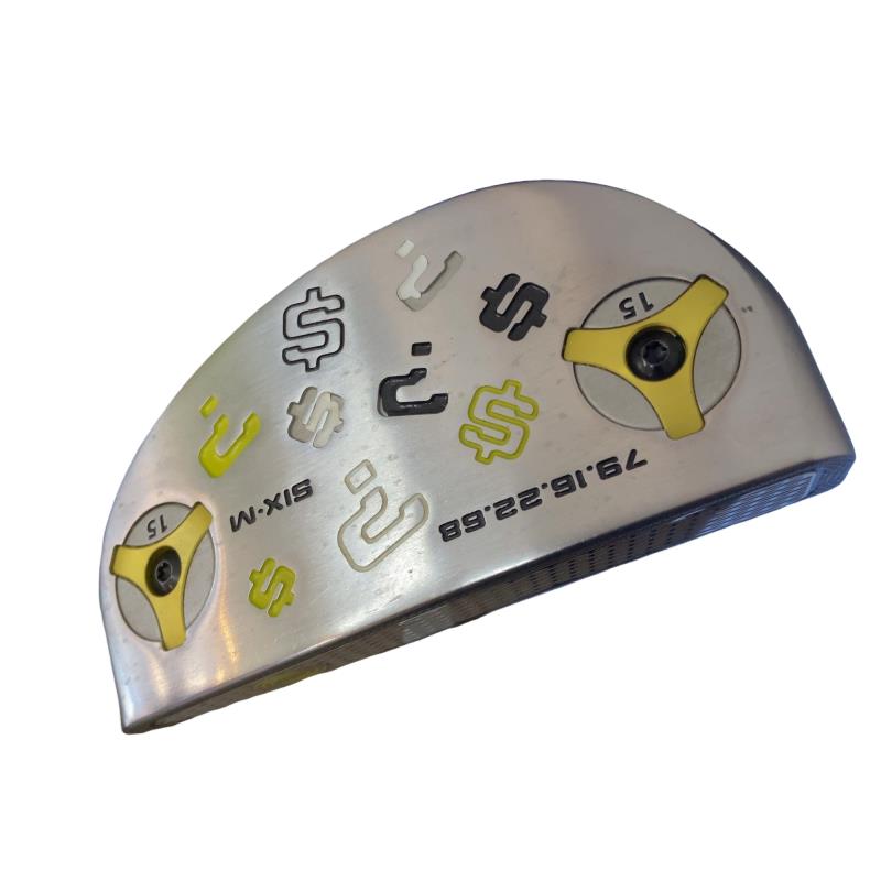 【中古】 オデッセイ MILLED COLLECTION SIX・M ?&$ 34インチ パター PT スチール (フレックスその他) メンズ 男性用 右利き 右用 Dランク ゴルフクラブ|ゴルフパートナー 中古クラブ店