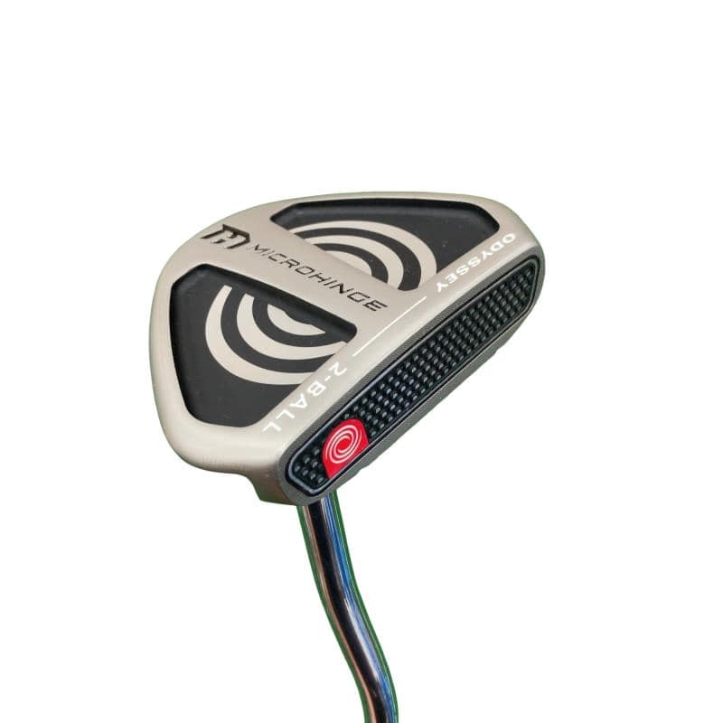 【中古】 オデッセイ MICROHINGE V-LINE 2-BALL 34インチ パター PT スチール (フレックスその他) メンズ 男性用 右利き 右用 Cランク ゴルフクラブ