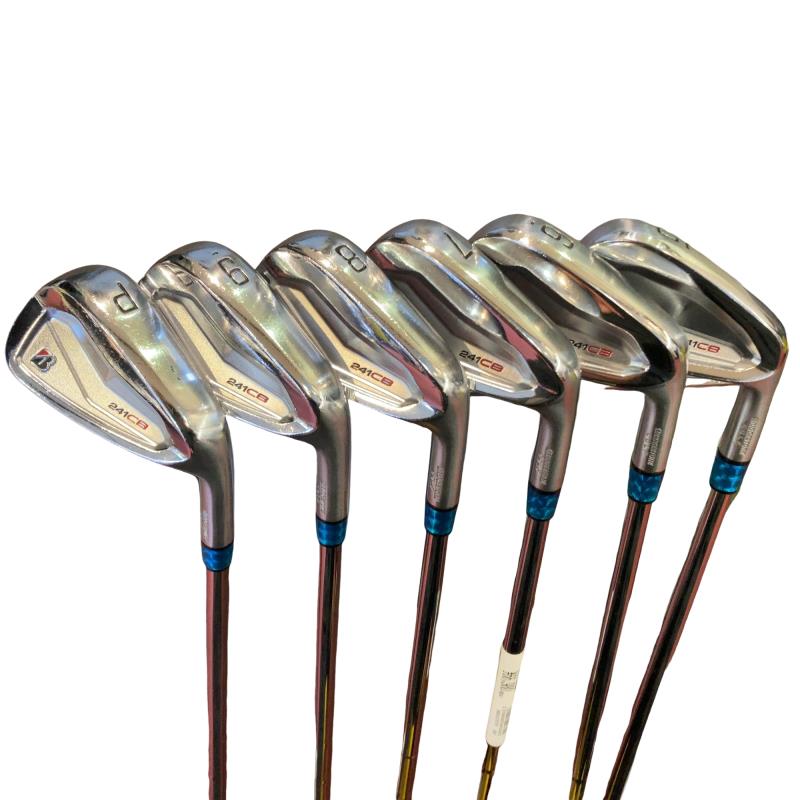 【中古】 ブリヂストン BRIDGESTONE 241CB 6S アイアン仕掛ける IR リシャフト (フレックス余分の物) メンズ 成人男性用 右利き 右用 C価値づける ゴルフ野球クラブ
